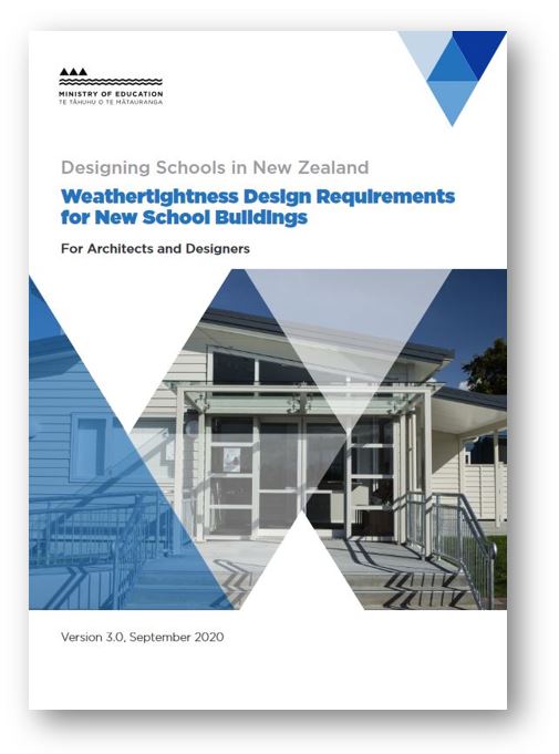 Weathertightness Design Requirements for New School Buildings